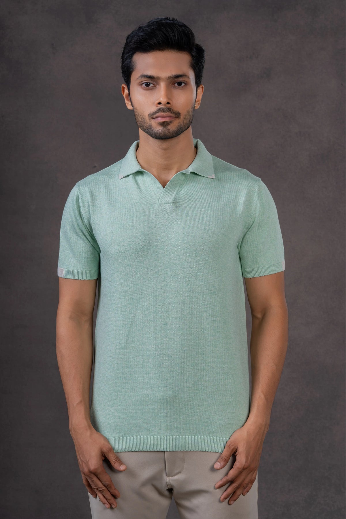 Classic Knit Polo Shirt