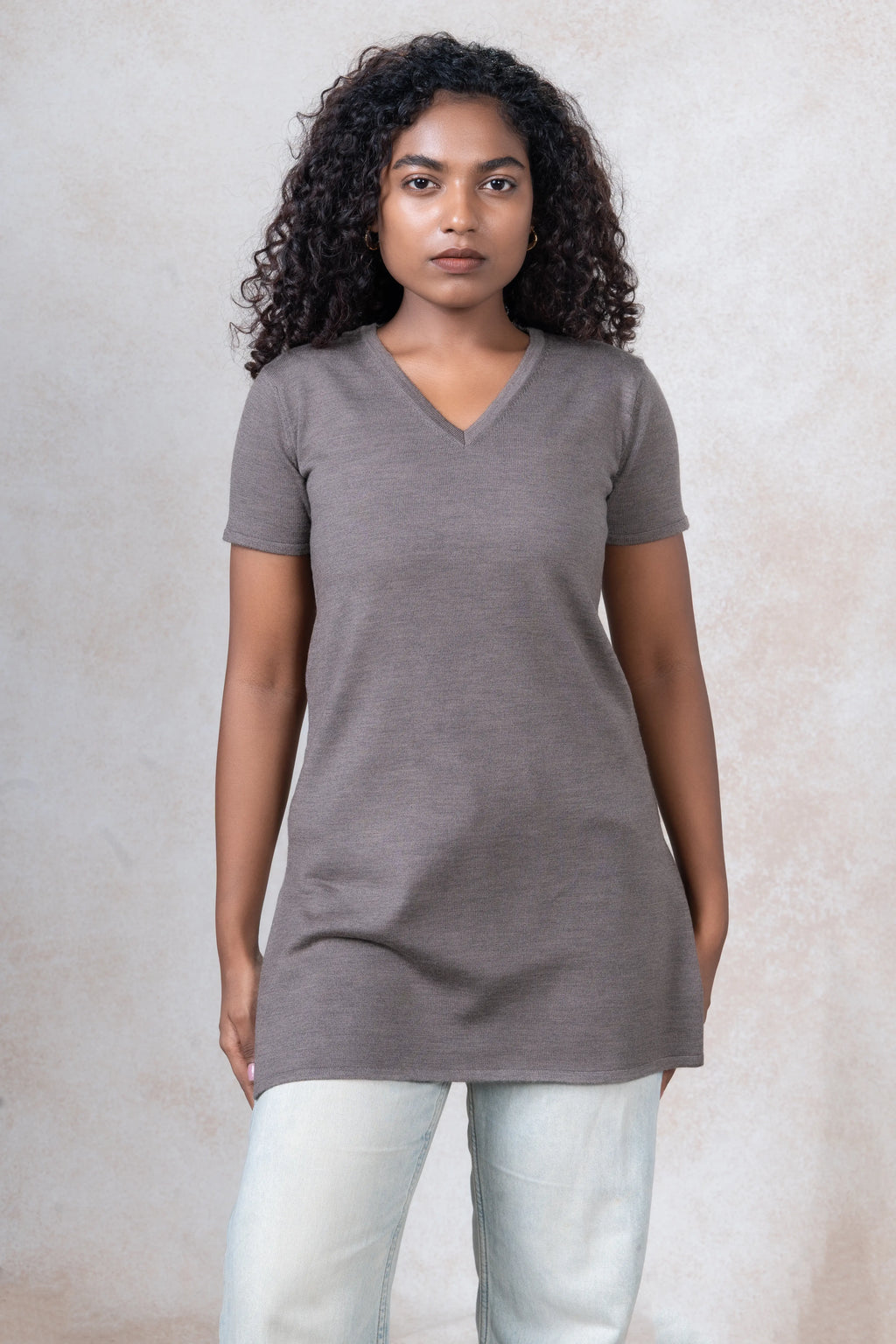 Sleeveless Knitted Kurtis