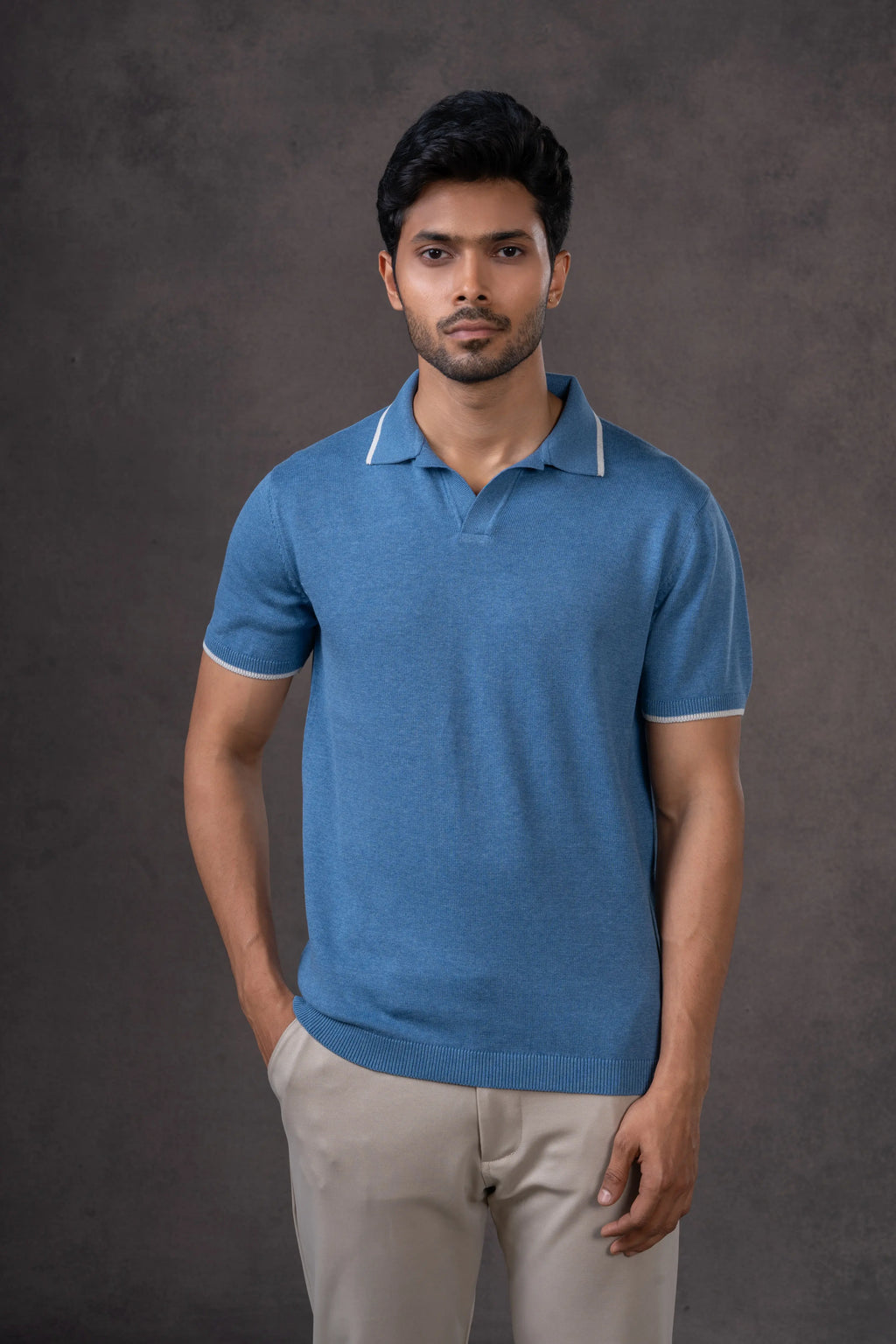 Premium Knit Polo Tee
