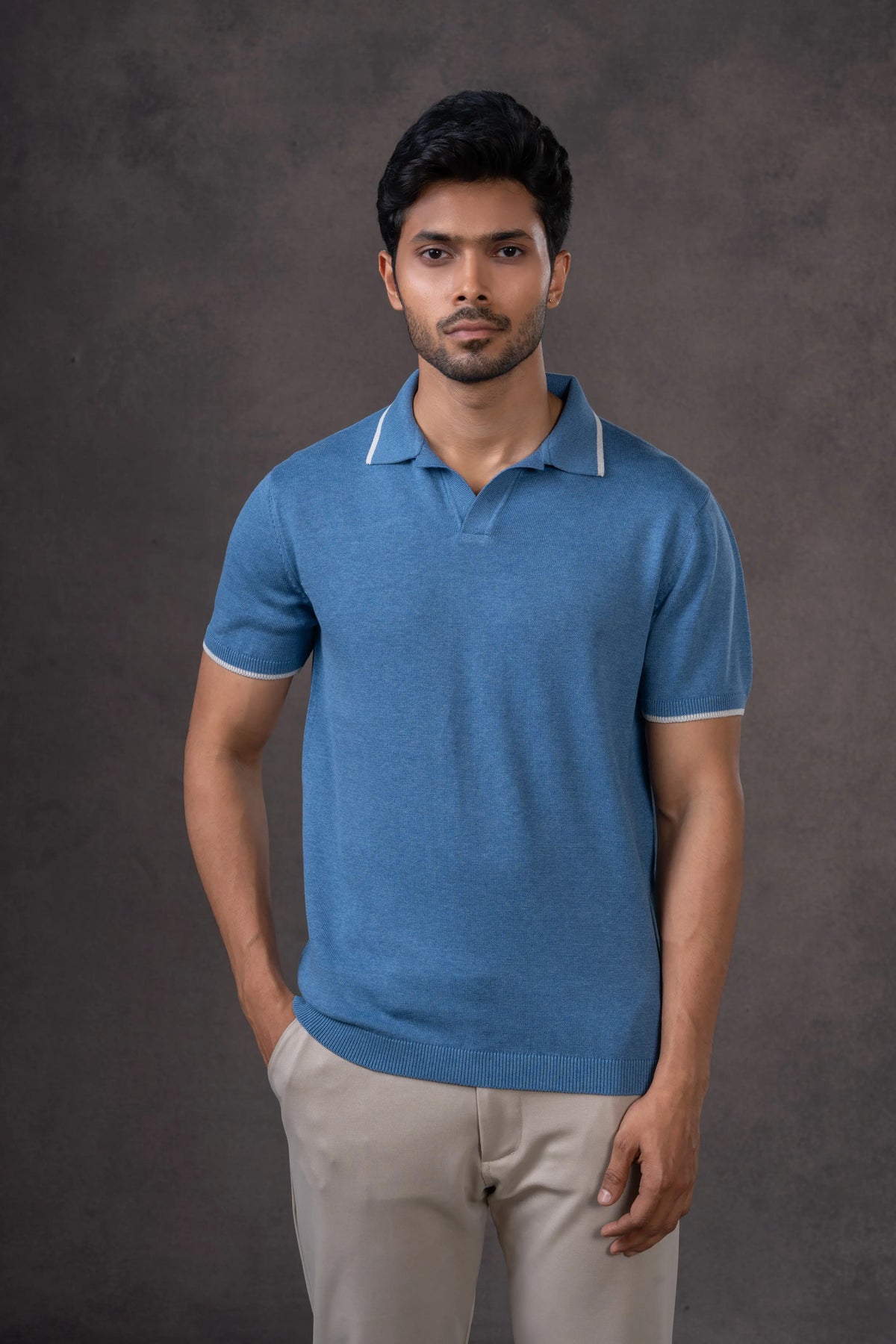 Premium Knit Polo Tee