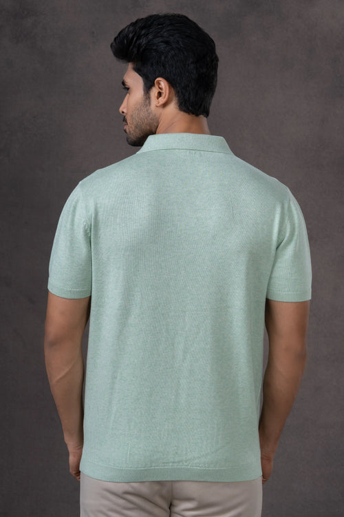 Classic Knit Polo Shirt