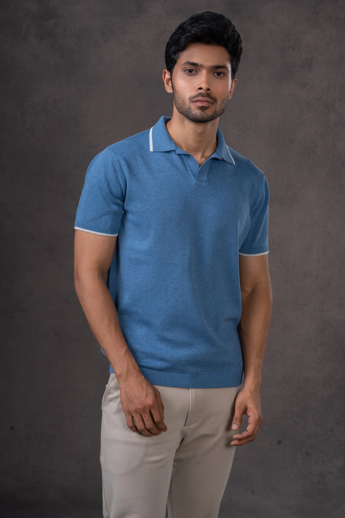 Premium Knit Polo Tee