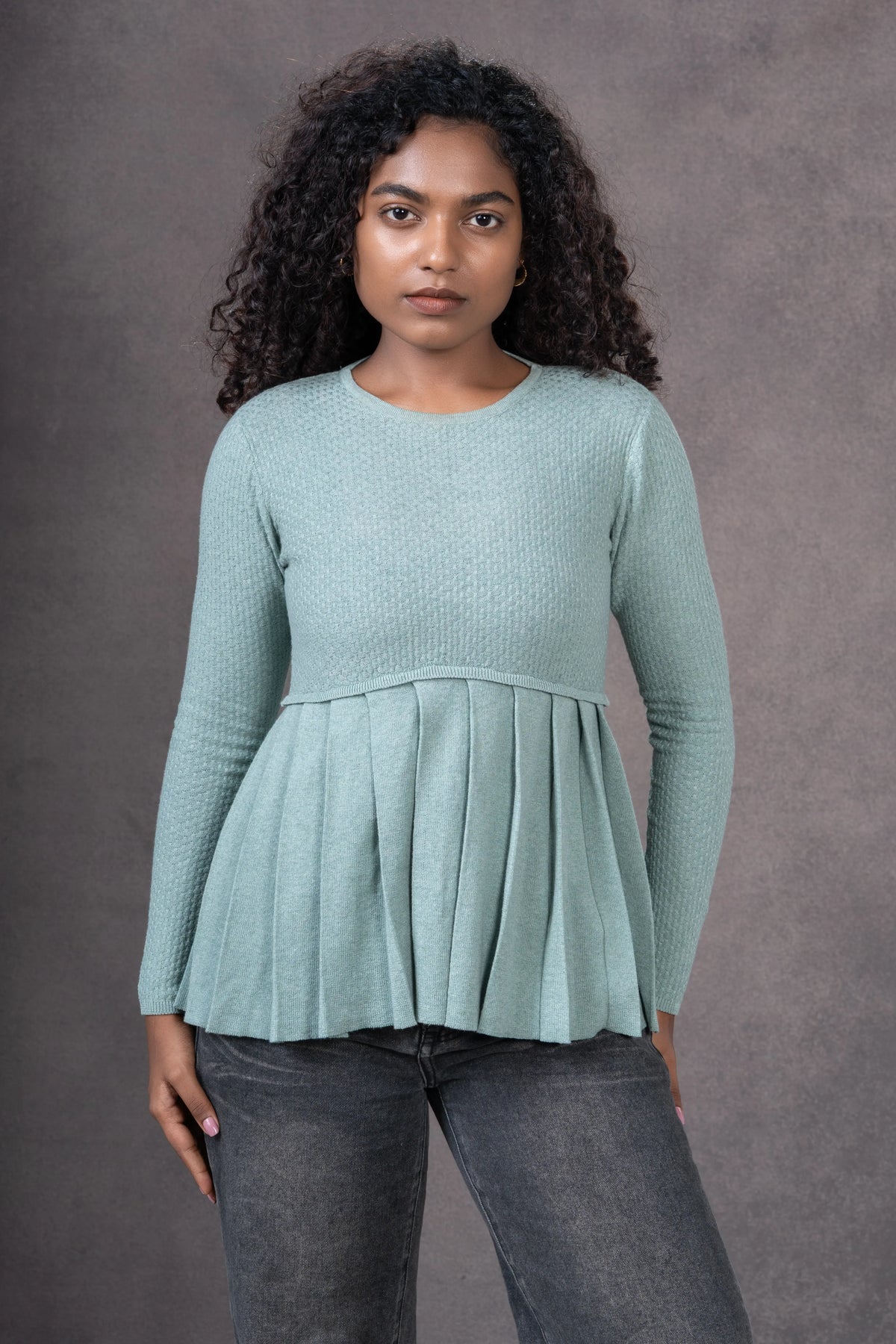 Knitted Tunic Top