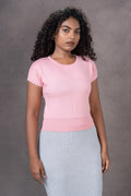 Cap Sleeve Knit Top