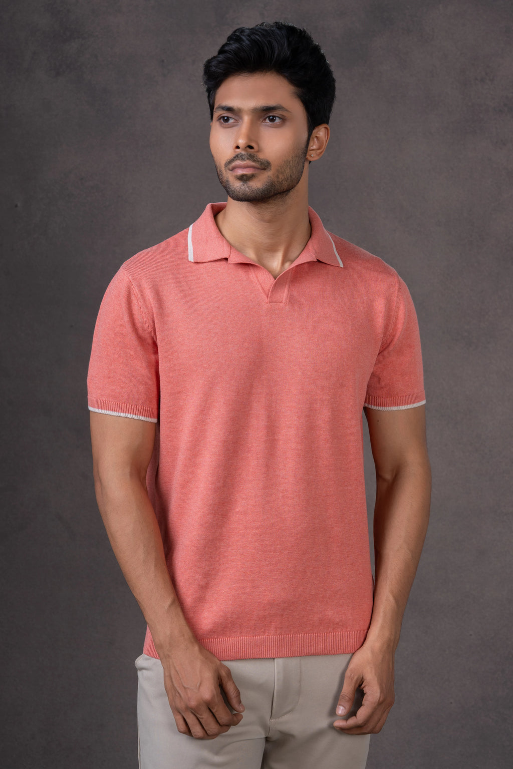 Premium Knit Polo Tee