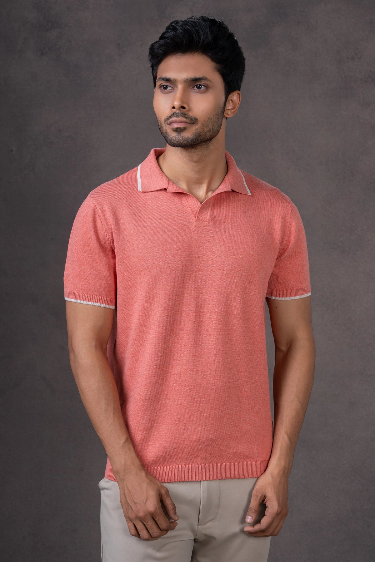 Premium Knit Polo Tee