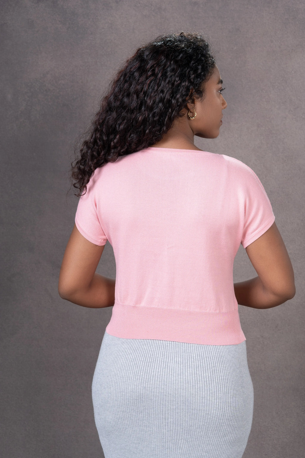Cap Sleeve Knit Top