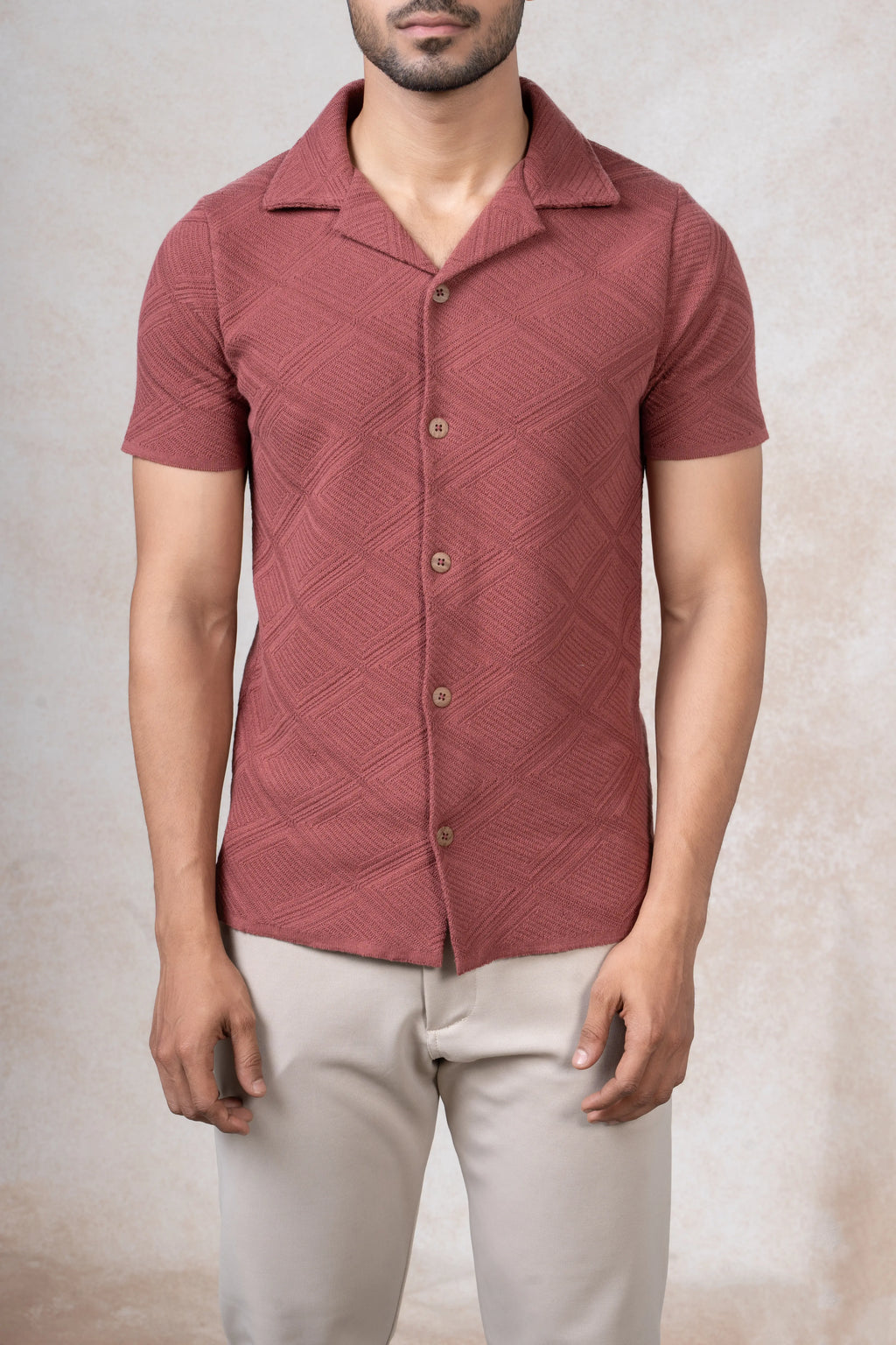Textured Knit Shirt