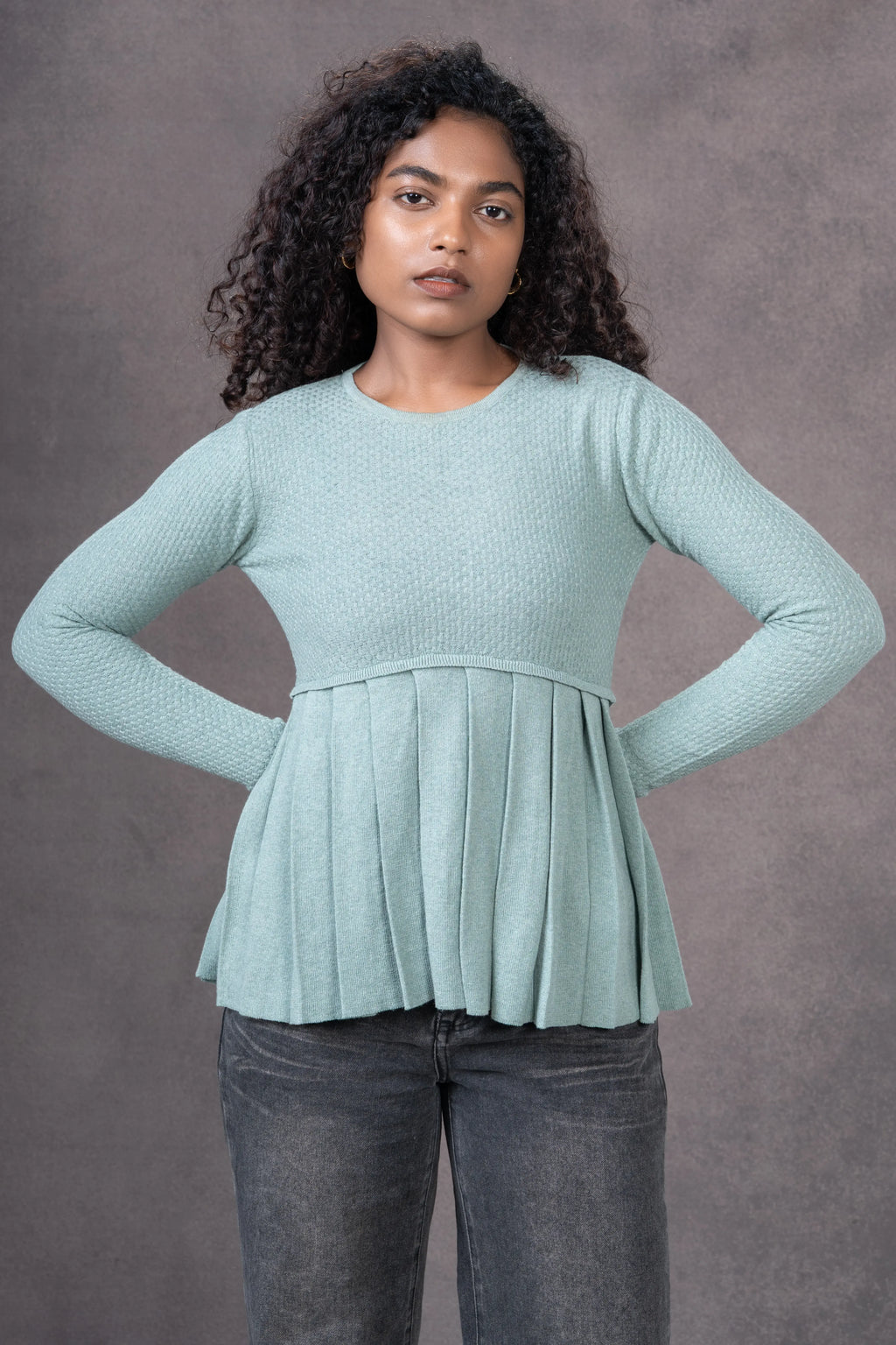 Knitted Tunic Top