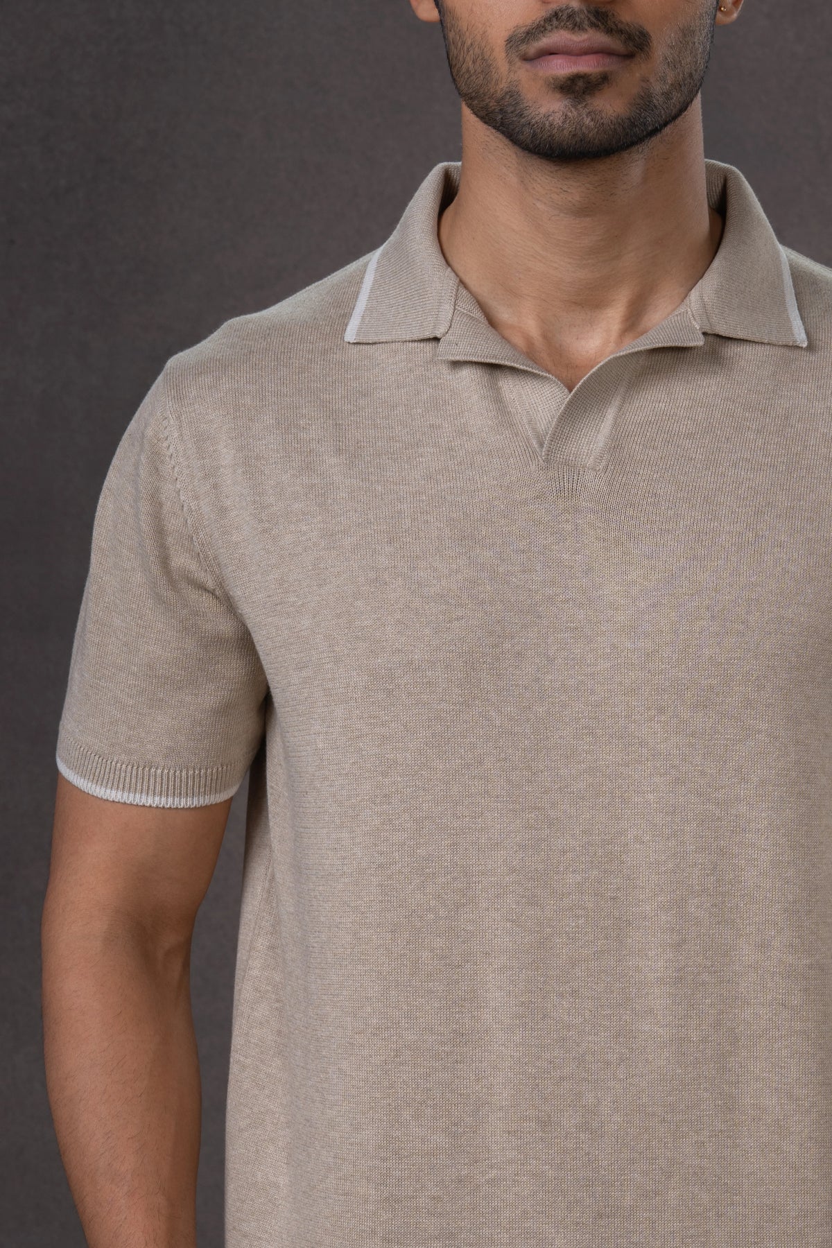 Premium Knit Polo Tee