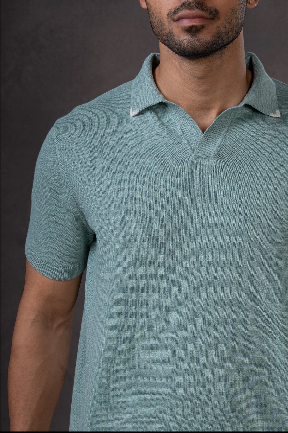 Classic Knit Polo Shirt