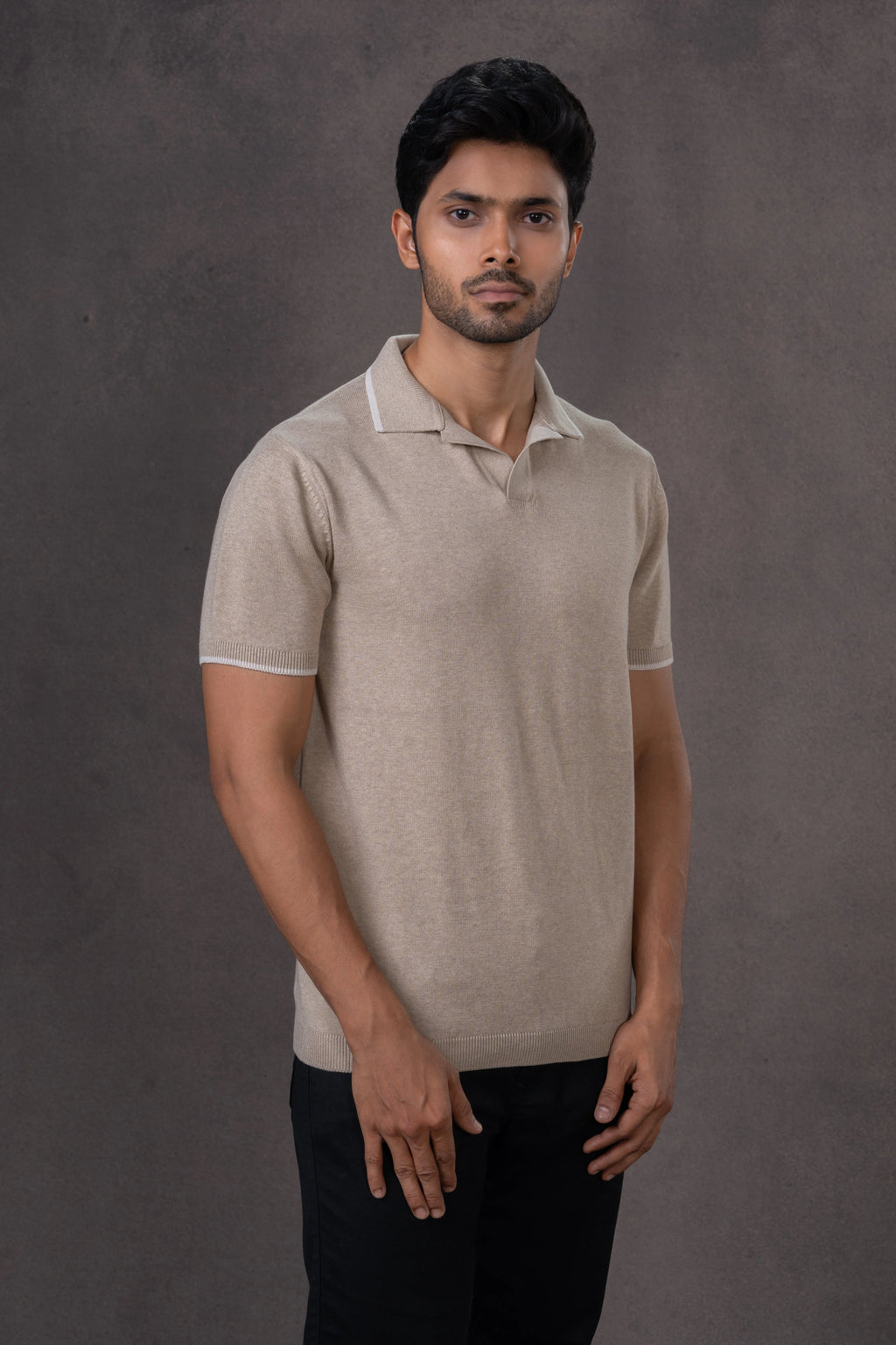 Premium Knit Polo Tee
