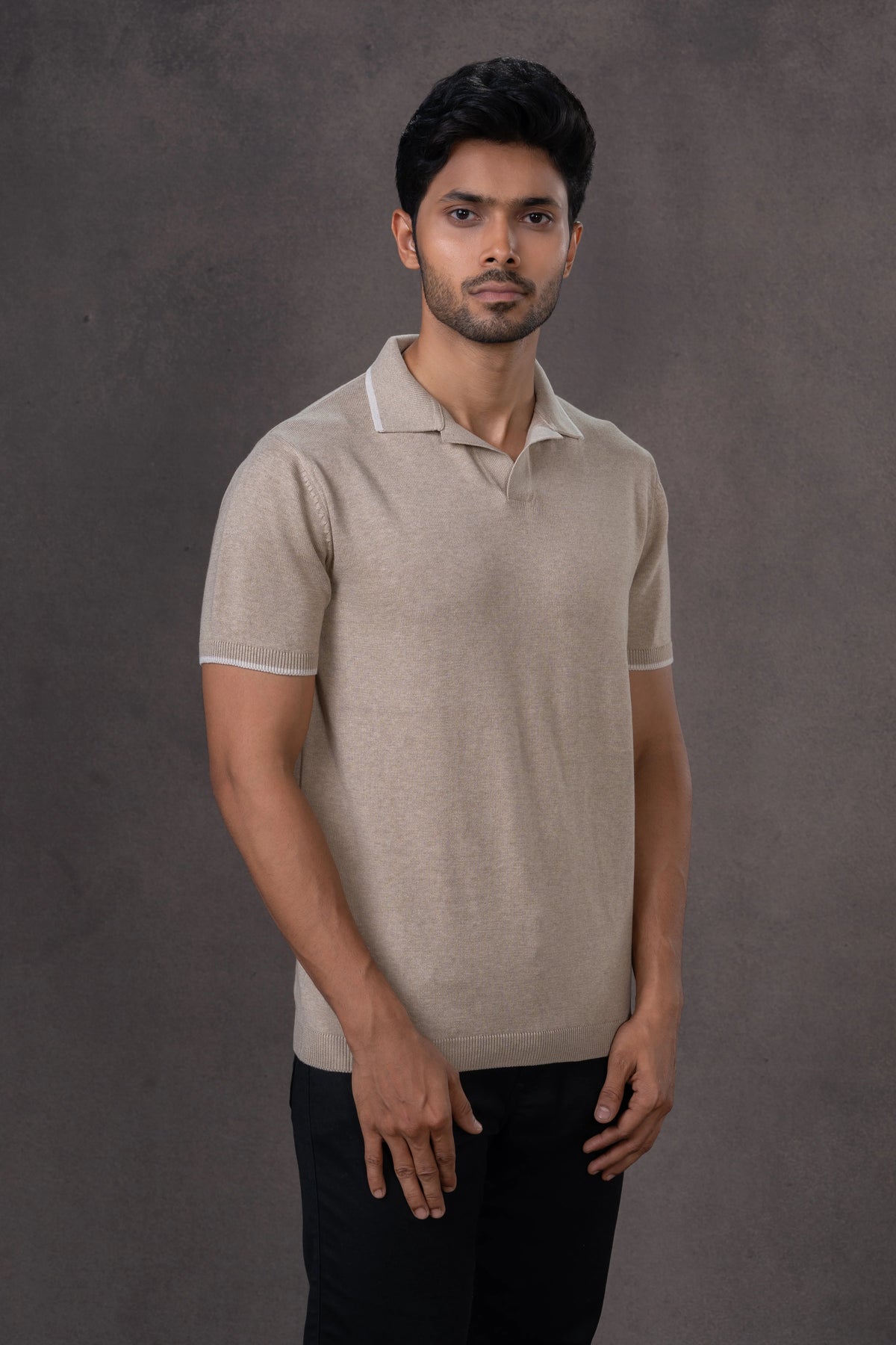 Premium Knit Polo Tee