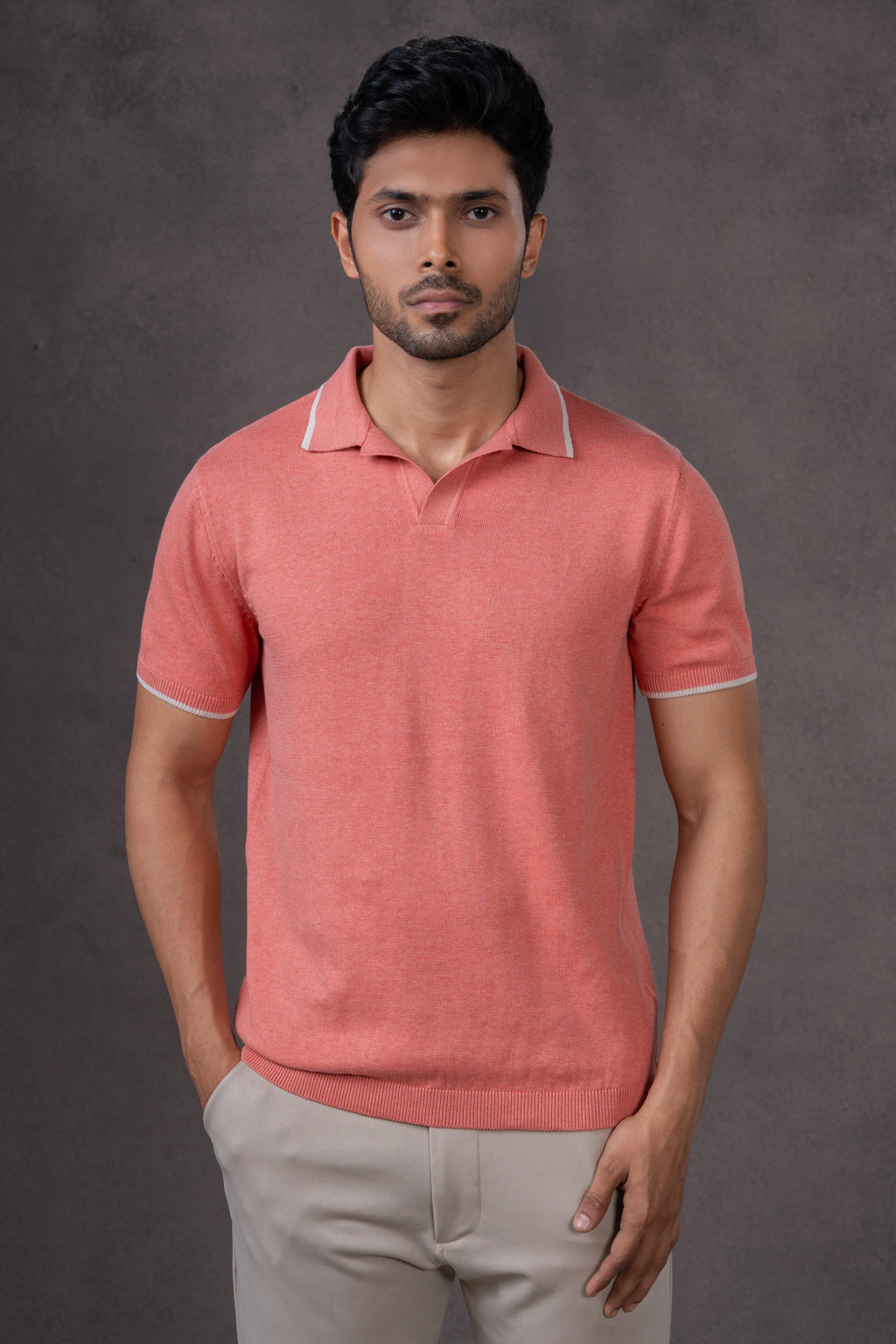 Premium Knit Polo Tee