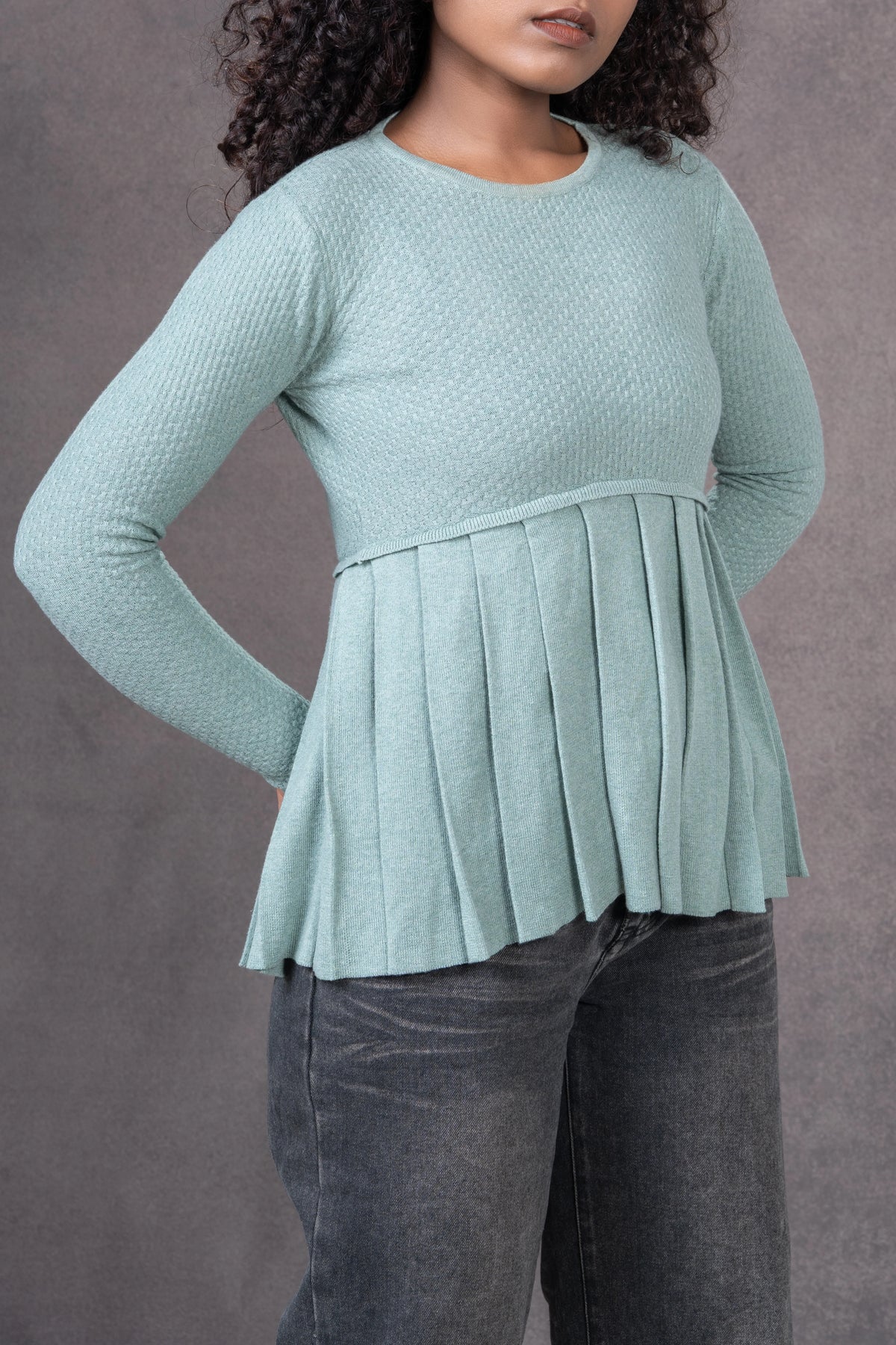 Knitted Tunic Top