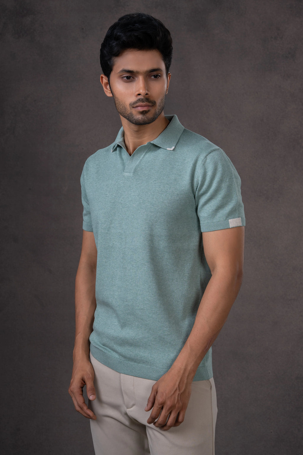 Classic Knit Polo Shirt