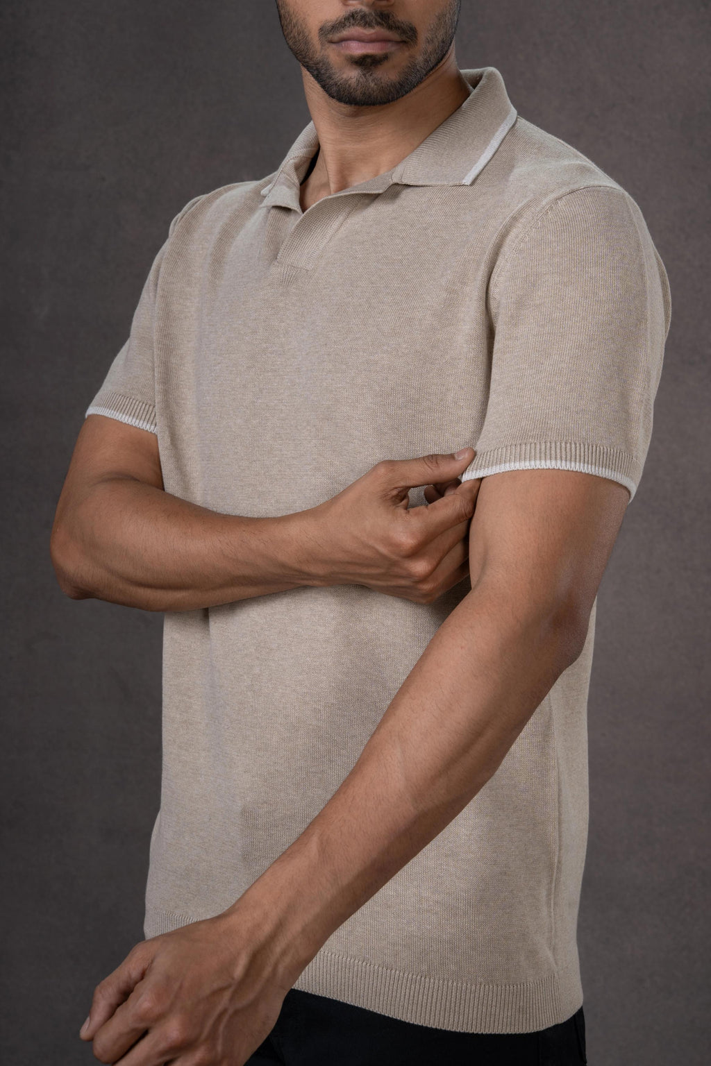 Premium Knit Polo Tee