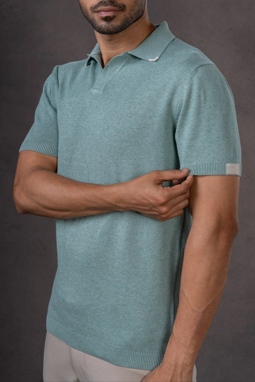 Classic Knit Polo Shirt